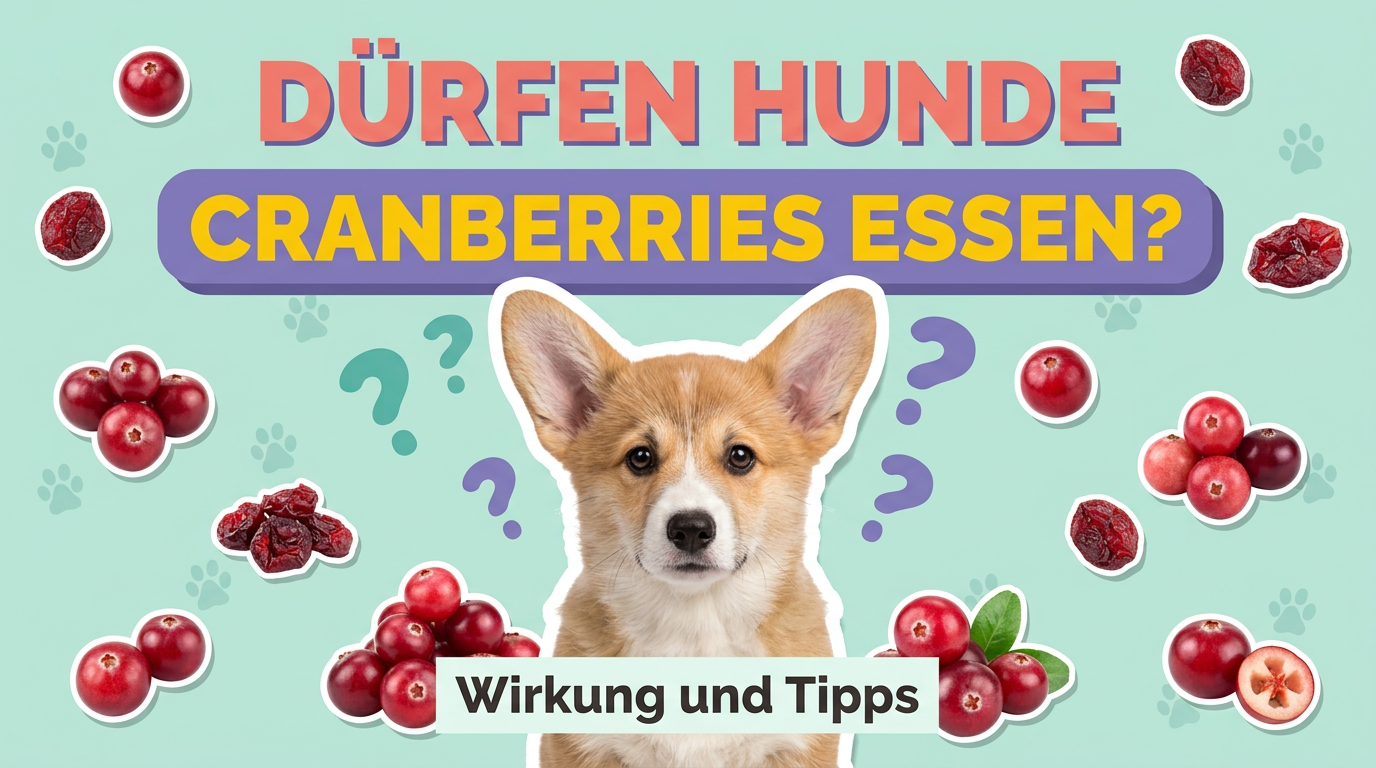 Dürfen Hunde Cranberries essen? Wirkung und Tipps