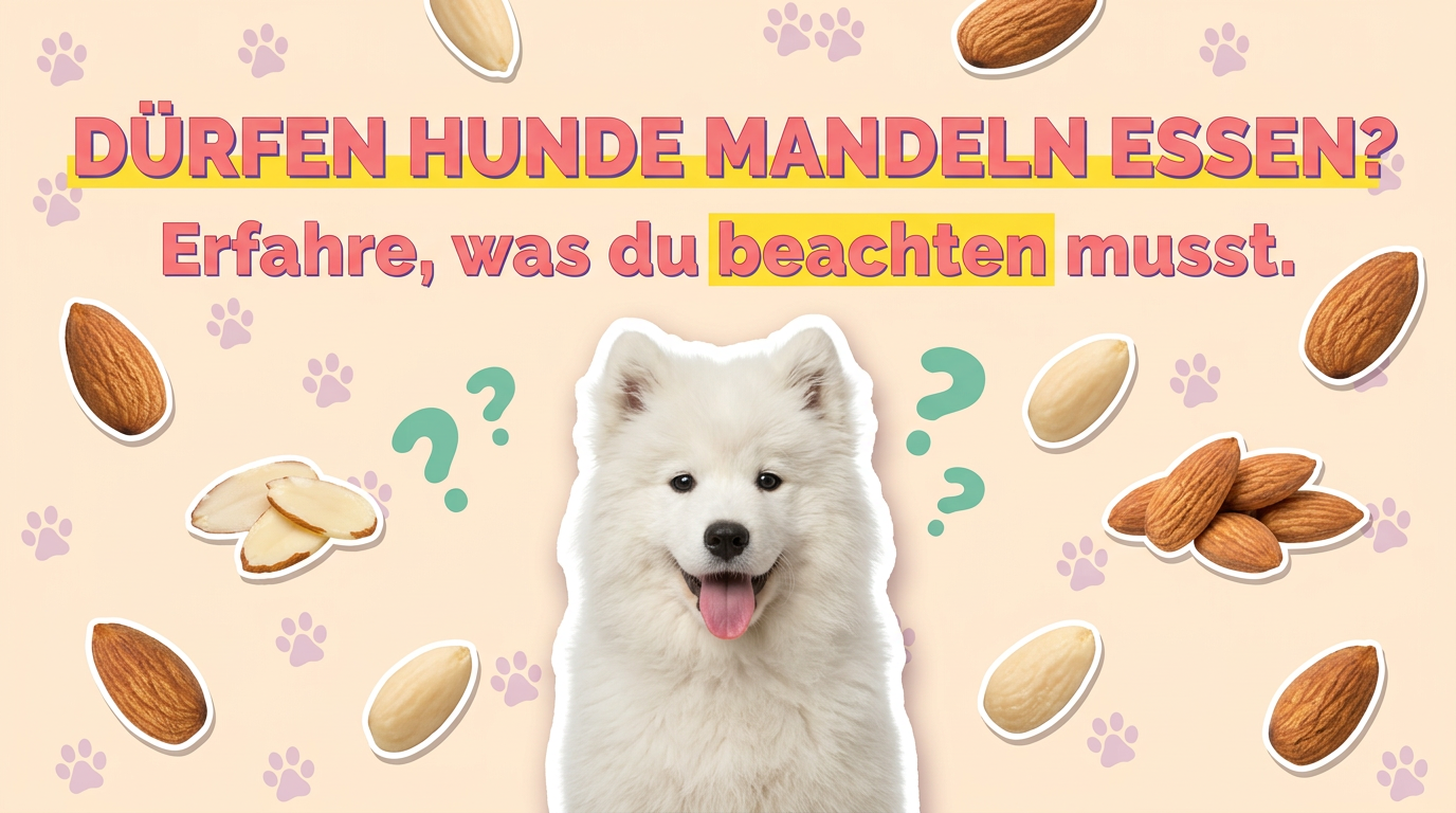 Dürfen Hunde Mandeln essen? Erfahre, was du beachten musst.