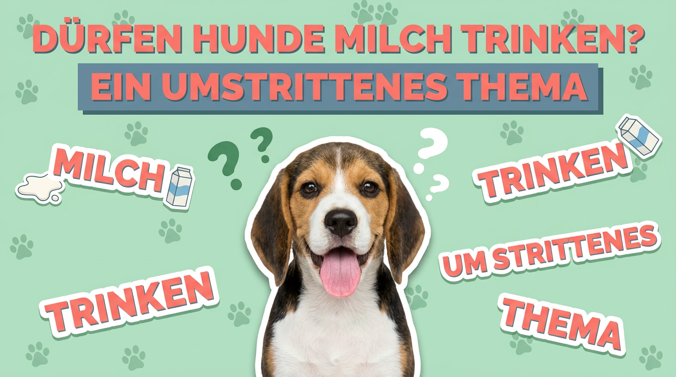 Dürfen Hunde Milch trinken? Ein umstrittenes Thema