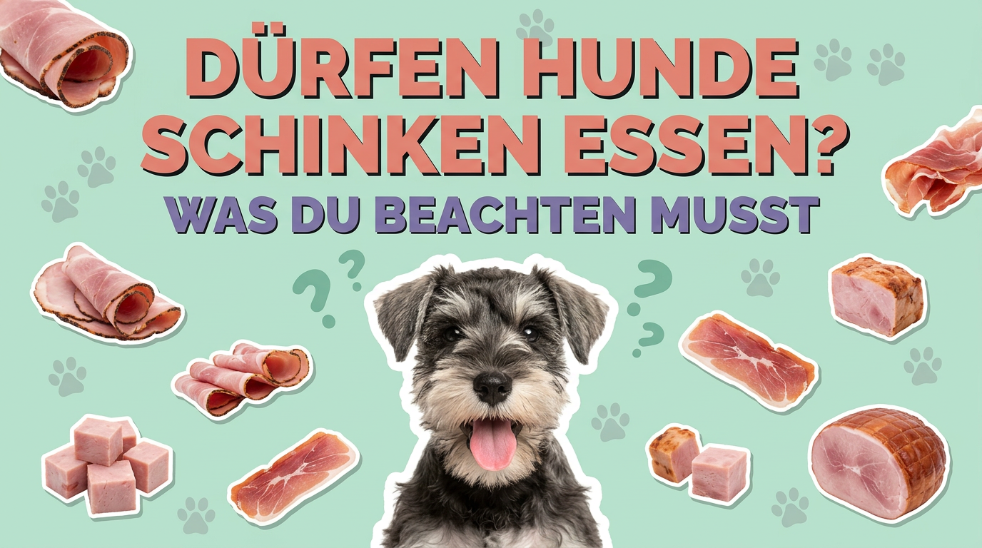 Dürfen Hunde Schinken essen? Was du beachten musst