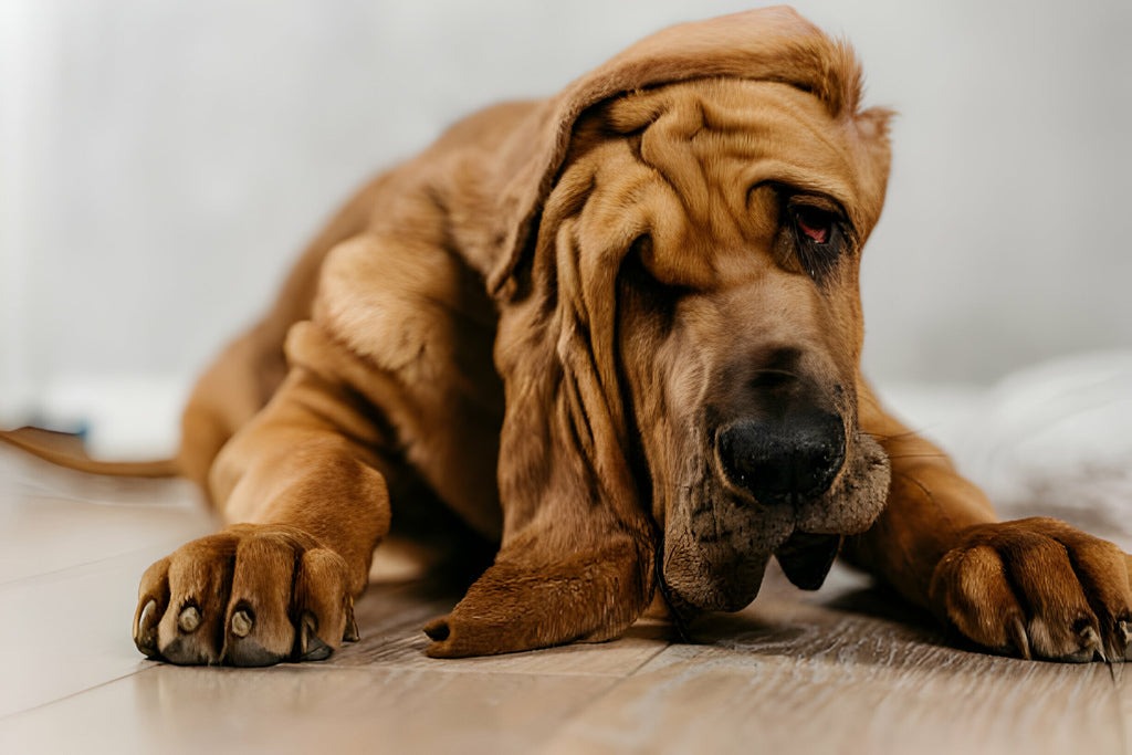 Der Bloodhound im Rasseportrait