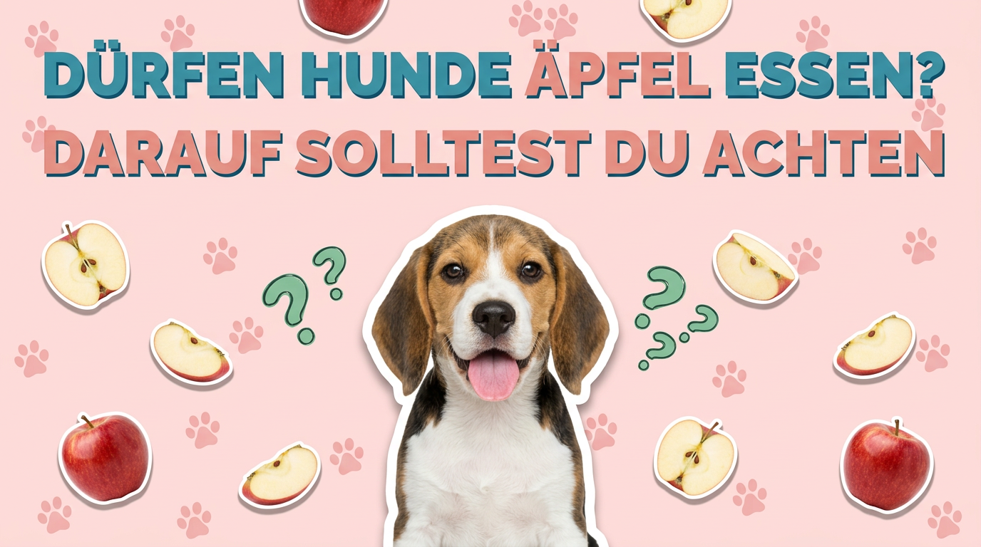 Dürfen Hunde Äpfel essen? Darauf solltest du achten