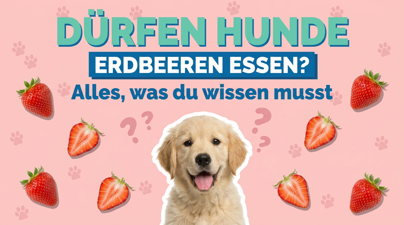 Dürfen Hunde Erdbeeren essen? Alles, was du wissen musst