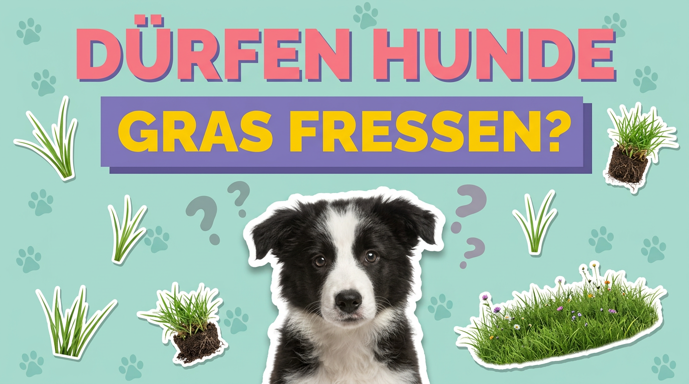Dürfen Hunde Gras fressen?