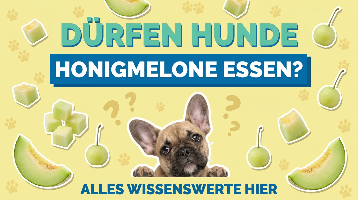 Dürfen Hunde Honigmelone essen? Alles Wissenswerte hier