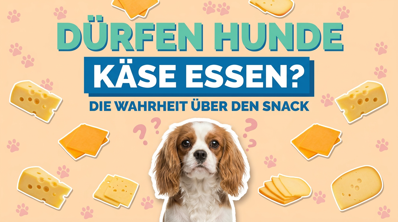 Dürfen Hunde Käse essen? Die Wahrheit über den Snack