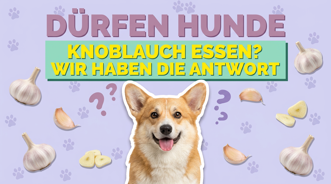 Dürfen Hunde Knoblauch essen? Wir haben die Antwort