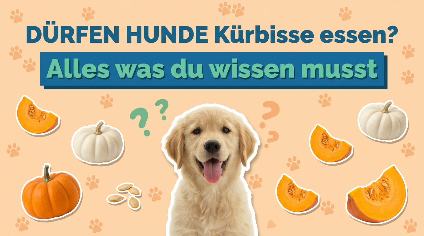 Dürfen Hunde Kürbisse essen? Alles was du wissen musst