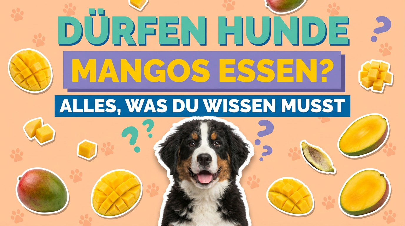 Dürfen Hunde Mangos essen? Alles, was du wissen musst