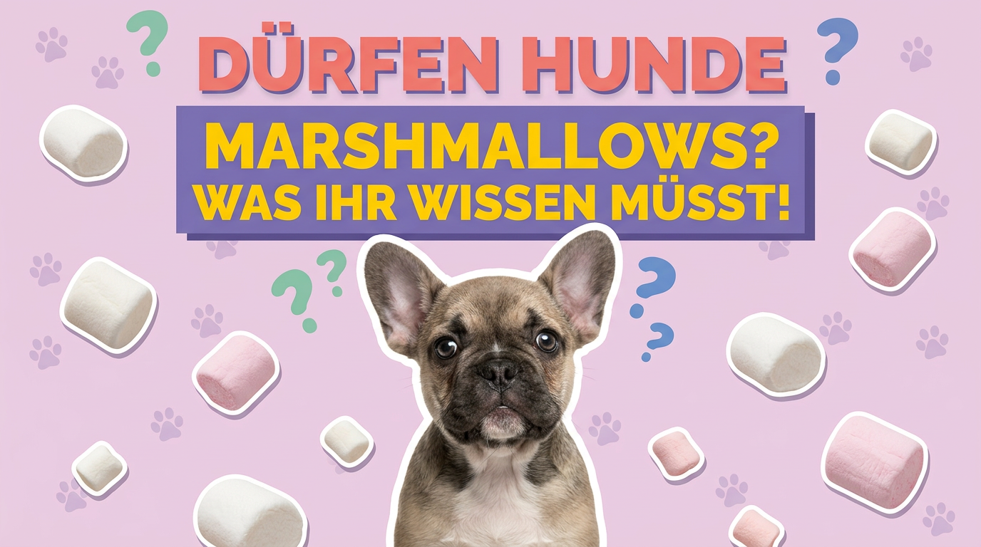 Dürfen Hunde Marshmallows essen? Was ihr wissen müsst!