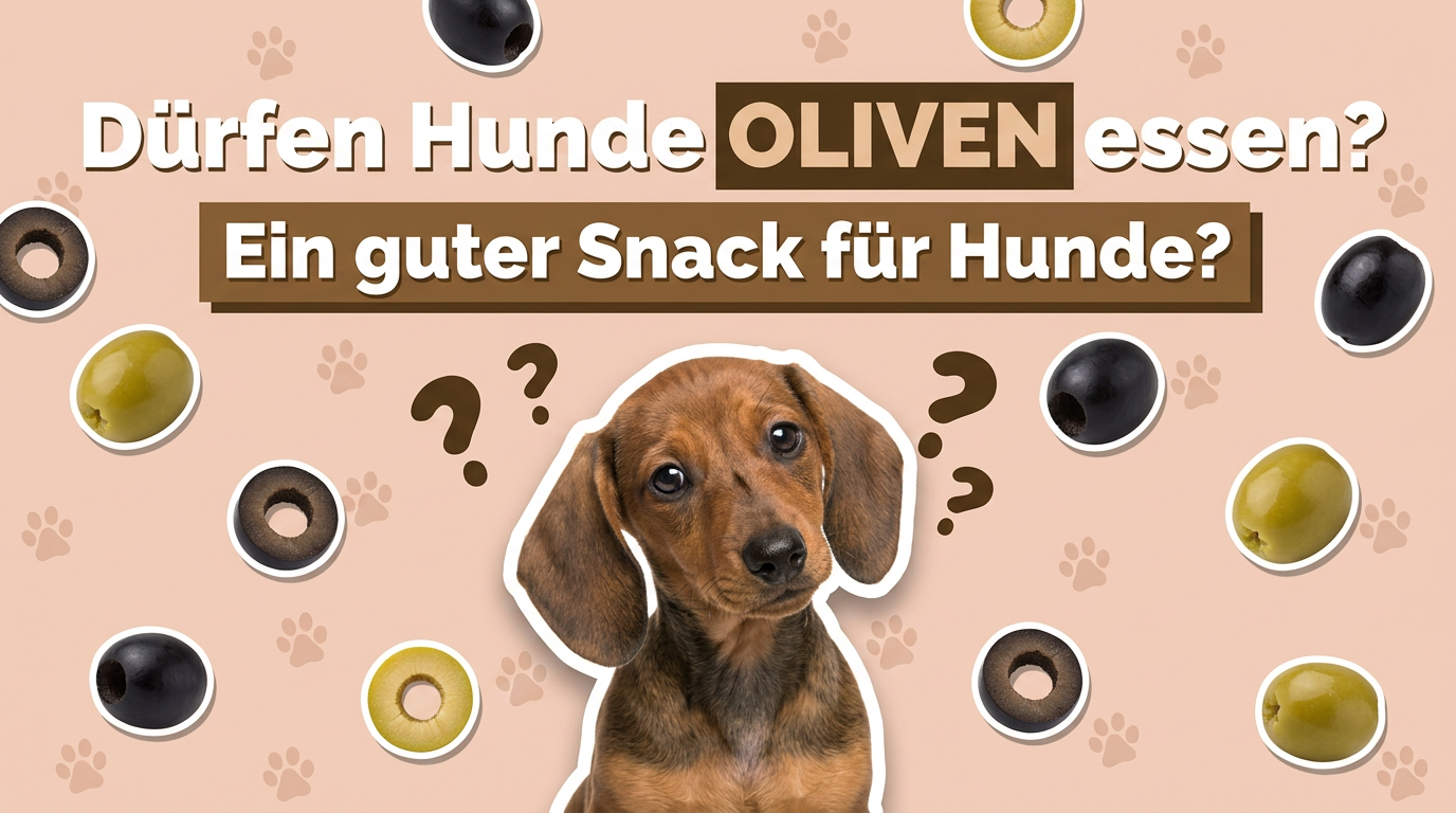 Dürfen Hunde Oliven essen? Ein guter Snack für Hunde?