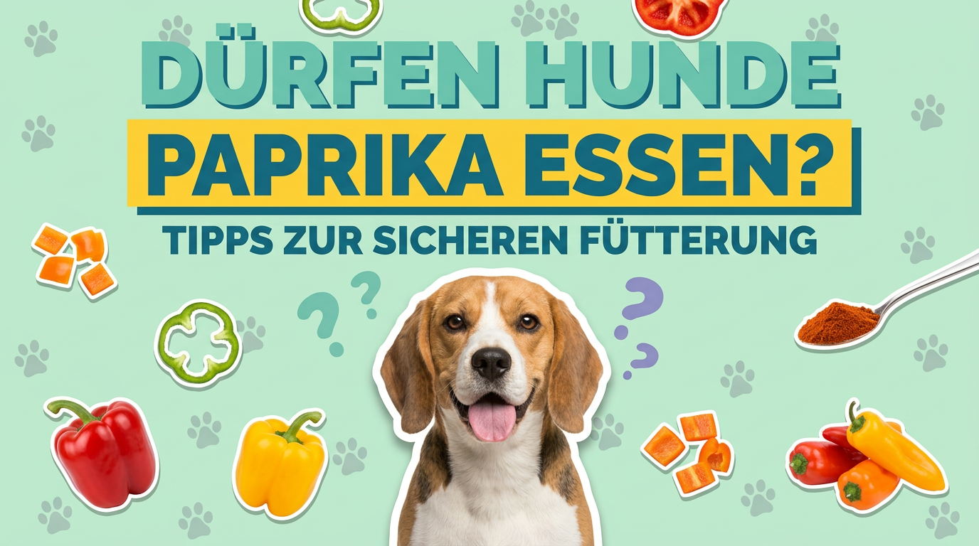 Dürfen Hunde Paprika essen? Tipps zur sicheren Fütterung