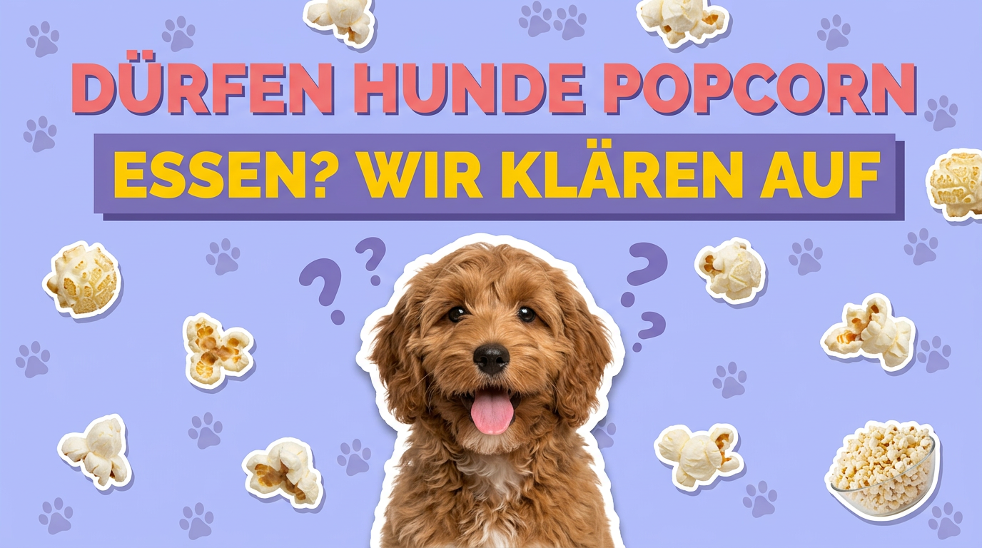 Dürfen Hunde Popcorn essen? Wir klären auf