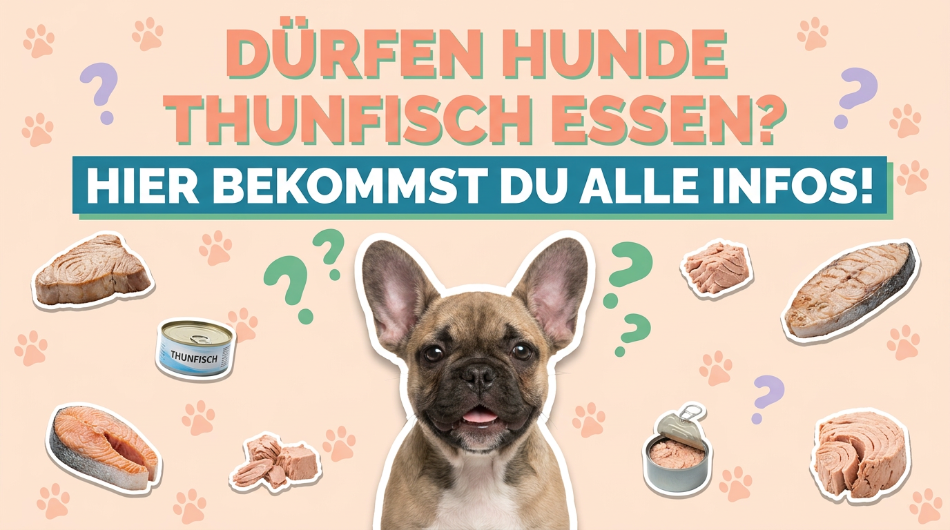 Dürfen Hunde Thunfisch essen? Hier bekommst du alle Infos!