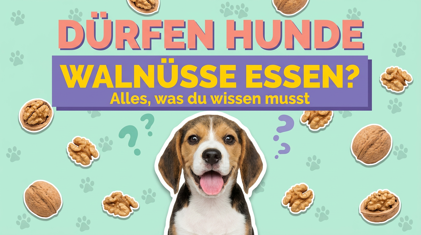 Dürfen Hunde Walnüsse essen? Alles, was du wissen musst